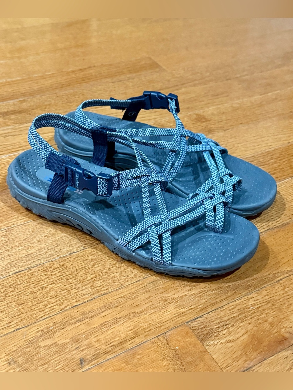 Skechers Women's 7 Reggae Irie Mon Sporty Sandals Strappy Water Hiking Gorpcore